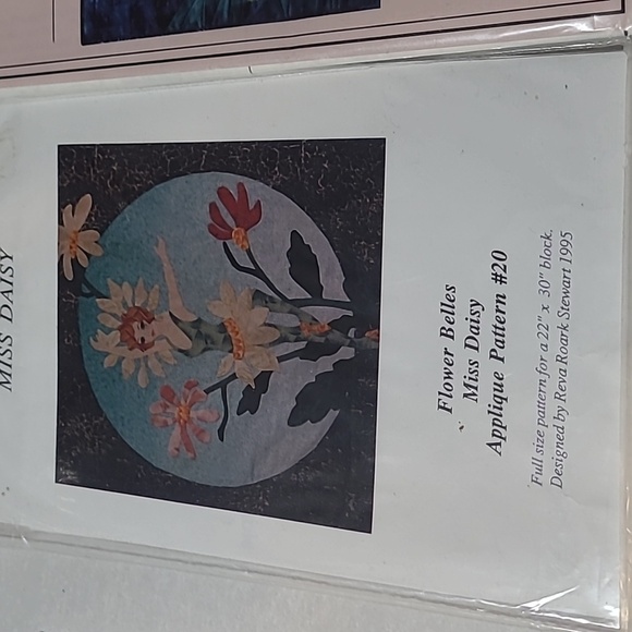 Applique Bundle of 4 Patterns - Picture 2 of 10